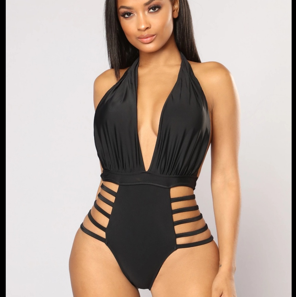 One piece bikini swimsuit